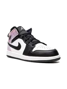 Кроссовки Air Jordan 1 Mid Jordan Kids, черный
