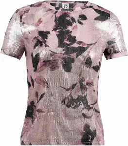 Anne Klein Женская Футболка с Коротким Рукавом и Цветочным Принтом