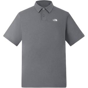 Футболка-поло SS25 мужская серая THE NORTH FACE, серый