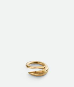 Sardine ring BOTTEGA VENETA, желтое золото