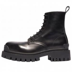 Ботинки (WMNS) Balenciaga Strike Lace-Up Boot 'Black' 590974WA9601000, черный