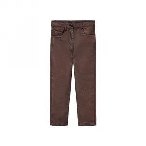 Брюки Boboli Twill, коричневый