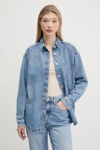 Джинсовая рубашка Tommy Jeans, синий