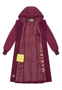 Зимнее пальто TJADEE Marikoo, темно-красный
