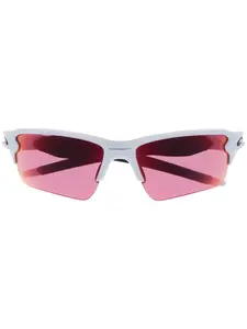 Солнцезащитные очки Flak 2.0 XL в прямоугольной оправе Oakley, белый