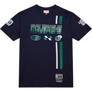 Mitchell Ness Футболка Mitchell & Ness x NBA Dallas Mavericks мужская marine blue
