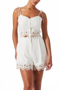 Женские шорты Kiya белые ASTR