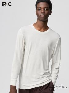 Футболка HEATTECH Extra Warm с добавлением кашемира Uniqlo, 30 natural