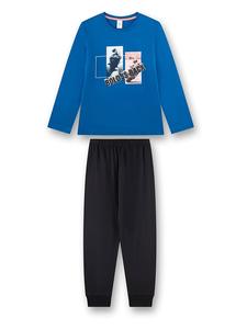 Sanetta Пижама синего/черного цвета