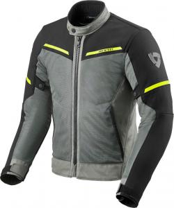Текстильная мотоциклетная куртка Revit airwave 3, Grey/Black/Yellow