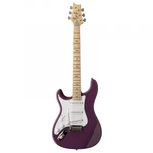 PRS SE Silver Sky Lefty Summit Purple с кленовой грифовой доской