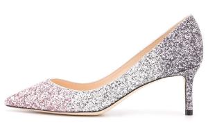 Туфли Jimmy Choo Romy High Heels Women's Pink Silver