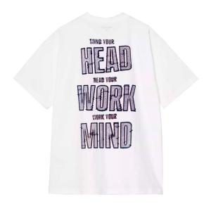 SS26 S/S Mind Your Head Футболка Мужская Carhartt WIP, белый