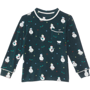 Толстовка Chaser Kids Snowman Fun Top, цвет Pine