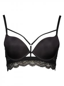 LASCANA Бюстгальтер-комбинезон черного цвета