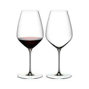 RIEDEL КОМПАНИЯ ПО ПРОИЗВОДСТВУ БОКАЛОВ ДЛЯ ВИНА Бокал для красного вина Syrah / Shiraz Винные бокалы Veloce 720 мл, набор из 2 прозрачных бокалов Riedel The Wine Glass Company, прозрачный