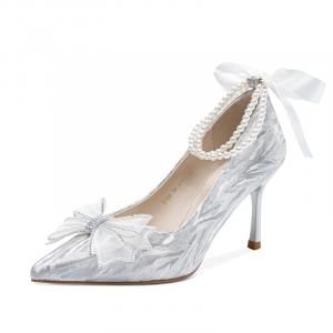 ZHR Женские туфли на тонком каблуке из серии «Метеоритный дождь» (7 см)