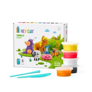 Эй, глиняные зверюшки + набор аксессуаров Hey Clay LLC