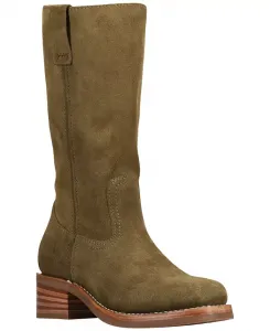 Женские сапоги Campus 12R Suede Tall Frye, зеленый