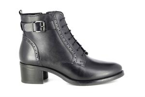 Ботильоны Brenda на каблуке Casas, черный