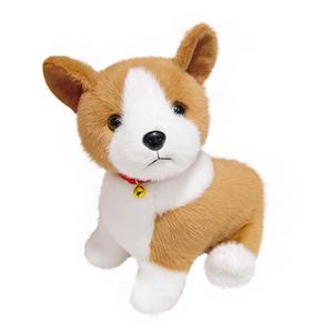 Очаровательная плюшевая игрушка Corgi Dolls высотой 25cm/32cm/37cm Tak Bebe