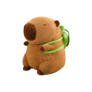 Плюшевая игрушка Turtle Capybara King, высота 23см/33см/45см BEIKEMIXUE