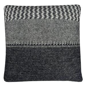 Шерстяная подушка uptown черная квадратная 45x45 Malagoon, черный
