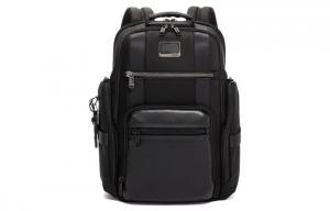 TUMI Рюкзак Alpha Bravo Cow Leather Laptop Bag Regular мужской black