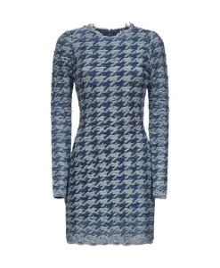 Элегантное платье 0egca a21446 8ata Diesel, синий