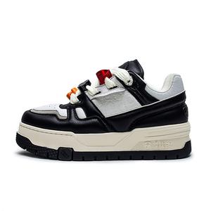 Нескользящие низкие кроссовки для скейтбординга, увеличивающие рост, унисекс PAVEA, Black