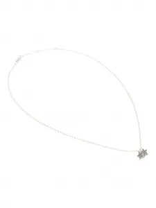 Косое ожерелье Twojeys, серебристый