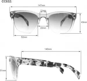 Солнцезащитные очки Circus NY by Sam Edelman CC532 прямоугольной формы "кошачий глаз" для женщин, Pink