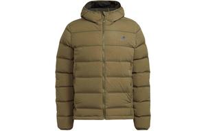 Пуховик мужской зеленый Adidas, зеленый