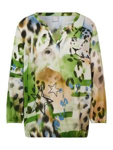 Блузка зеленого цвета Rabe