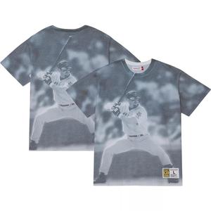 Мужская футболка Mitchell & Ness Jeff Bagwell Houston Astros Cooperstown Collection с сублимированной графикой игрока