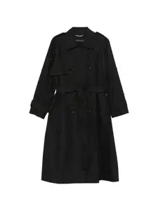 Тренч MRNEPOCA с бисерной отделкой Marina Rinaldi, черный