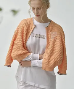 Короткий кардиган Studio Picone, цвет Orange(035)