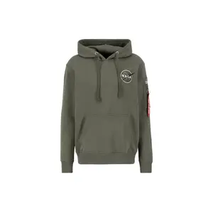 Толстовка Alpha Industries " Alpha Industries Мужчины - Толстовки Толстовка с капюшоном "Космический челнок", оливковый
