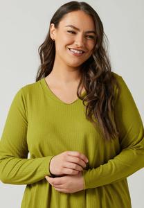 Топ с длинными рукавами Evans, зеленый