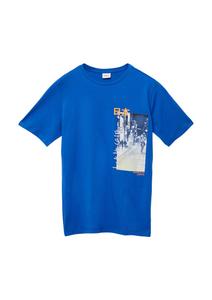 Рубашка s.Oliver, Navy/Royal Blue