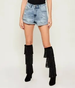 Джинсовые шорты BANDITS slim fit One Teaspoon, синий