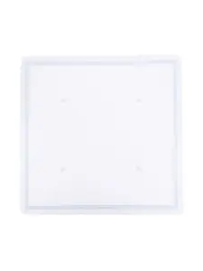 Одеяло с контрастной окантовкой La Stupenderia, белый