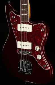 Fender Troy Van Leeuwen Jazzmaster с грифом из палисандра Bound Rosewood Oxblood (909)