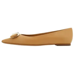 Женские повседневные туфли light camel Ferragamo, светло-Camel