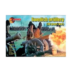 Шведская артиллерия, Thirty Years War Miniatures (1:72) (Mars Figures)