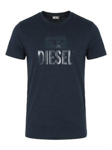 DIESEL Футболка 'T-Diego Tone On Tone' в цвете Navy