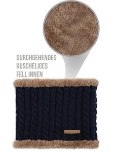 Шарф normani, цвет marine/braun