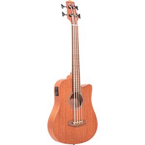 Акустико-электрический MicroBass Natural, 23-дюймовая мензура Gold Tone
