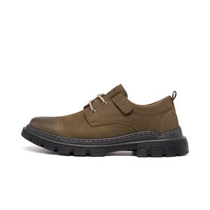 Мужские повседневные туфли мужские низкие черные/коричневые VICKI BROWN, хаки