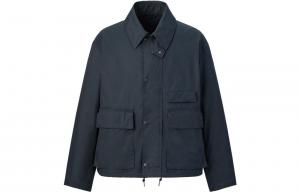 UNIQLO Унисекс куртка морская синяя, Sea Blue